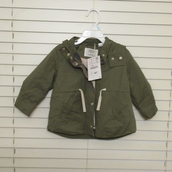 Zara Other - NWT zara baby boys parka size 12-18 months transition spring coat jacket